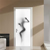 77x200cm 3D Beautiful Landscape Door Sticker For Living Room Bedroom DIY PVC Self Adhesive Wallpaper Waterproof Mural Decal