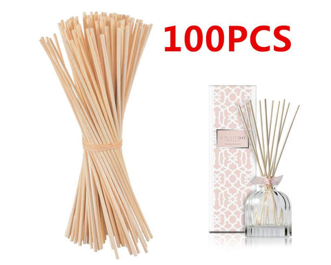 100pcs 22cmx3mm Aroma Rattan Sticks Reed Diffuser Sticks for Hom Decoration Fragrance