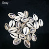 Free Shipping(50pcs/lot)1.4-2.5cm Natural Cut Cowrie Shells Beads Natural Shell Cowrie Tribal Jewelery Craft Accessories DIY