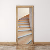 77x200cm 3D Beautiful Landscape Door Sticker For Living Room Bedroom DIY PVC Self Adhesive Wallpaper Waterproof Mural Decal
