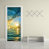 77x200cm 3D Beautiful Landscape Door Sticker For Living Room Bedroom DIY PVC Self Adhesive Wallpaper Waterproof Mural Decal